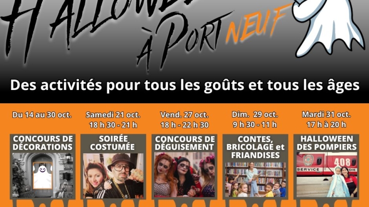 Toutes les activités pour Halloween 2023!