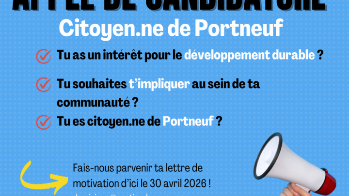 Appel aux citoyens de Portneuf