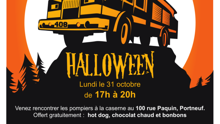 Halloween avec les Pompiers