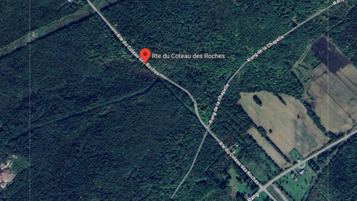 Réouverture du ponceau de la route du coteau des roches