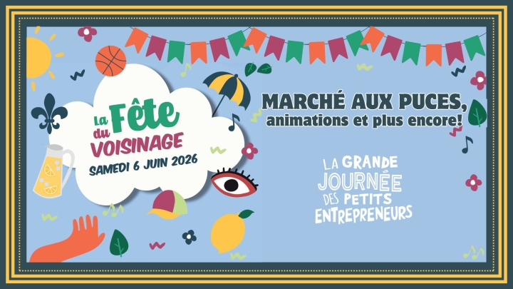 Fête du voisinage - Marché aux puces