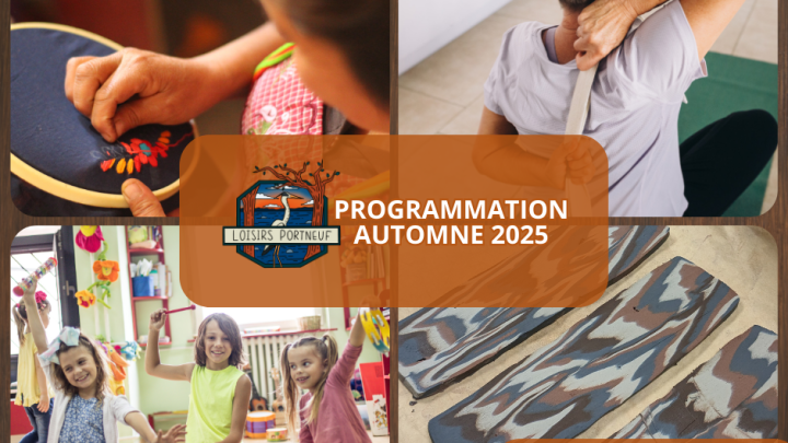 Programmation des loisirs - Automne 2025