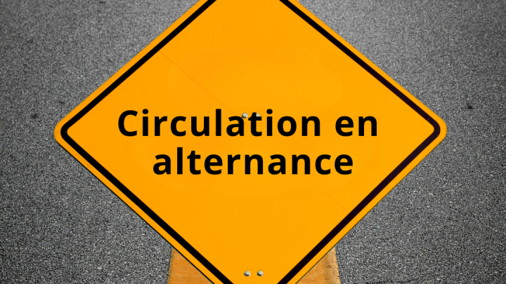 Circulation par alternance