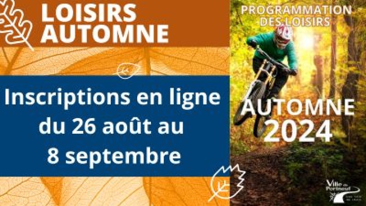 Loisirs d'AUTOMNE