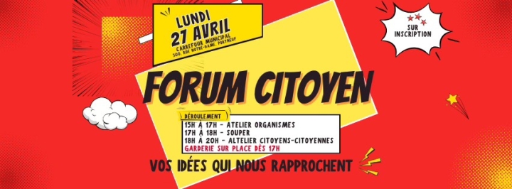 Forum citoyen Mes idées. Notre avenir.
