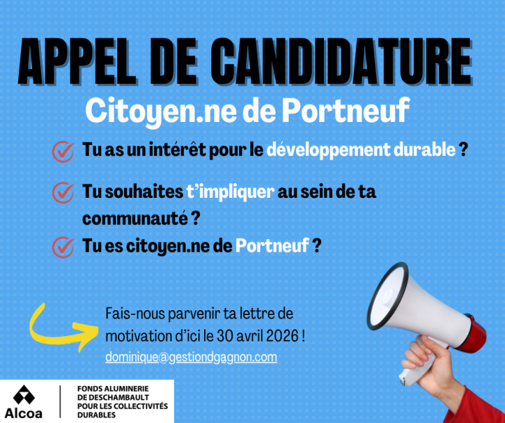 Appel aux citoyens de Portneuf