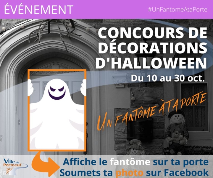 Concours de décorations d'halloween