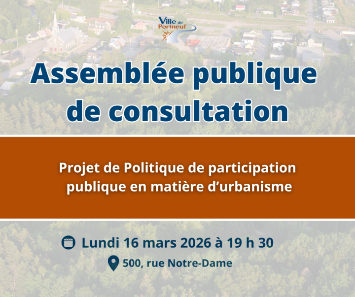 Assemblée publique de consultation
