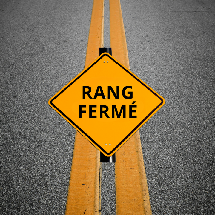 TRAVAUX -  FERMETURE RANG DE LA CHAPELLE