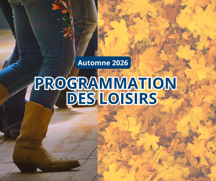 Programmation des loisirs - Automne 2026