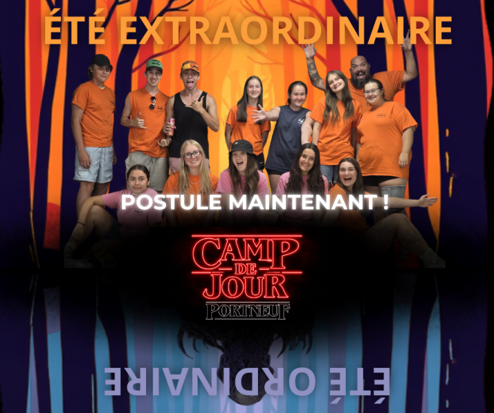 Le camp de jour recrute!