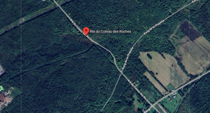 Réouverture du ponceau de la route du coteau des roches