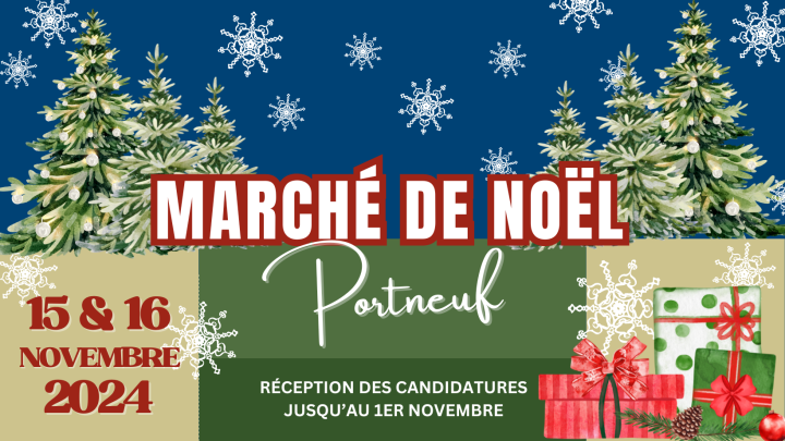 Marché de Noël - Portneuf - Inscriptions